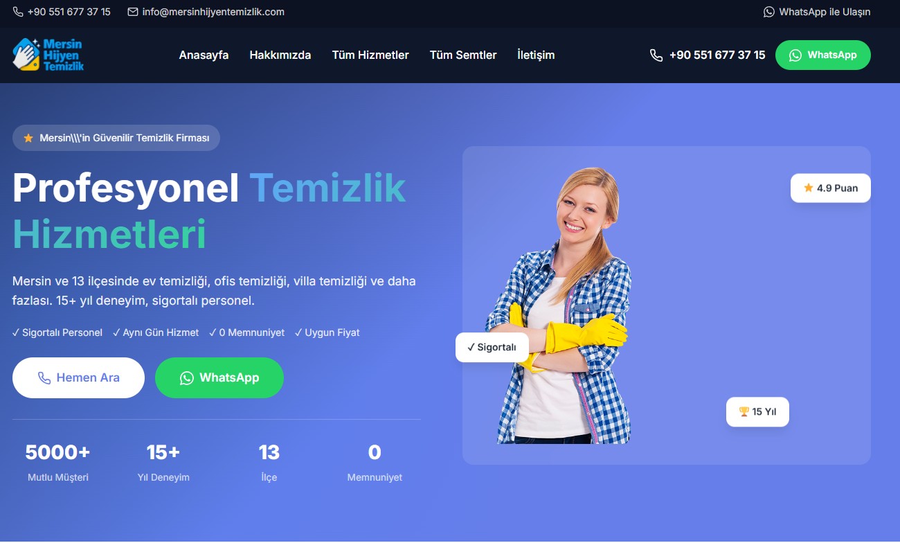 Mersin Hijyen Temizlik