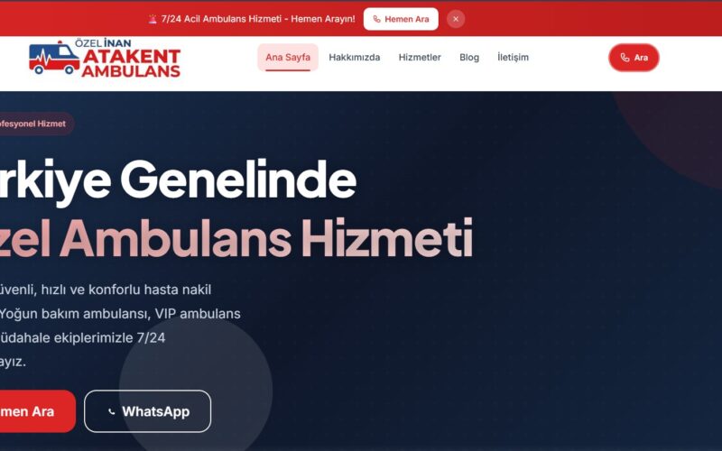Özel Ambulans Atakent