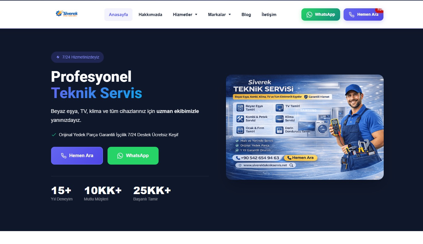 Siverek Yetkili teknik Servisi