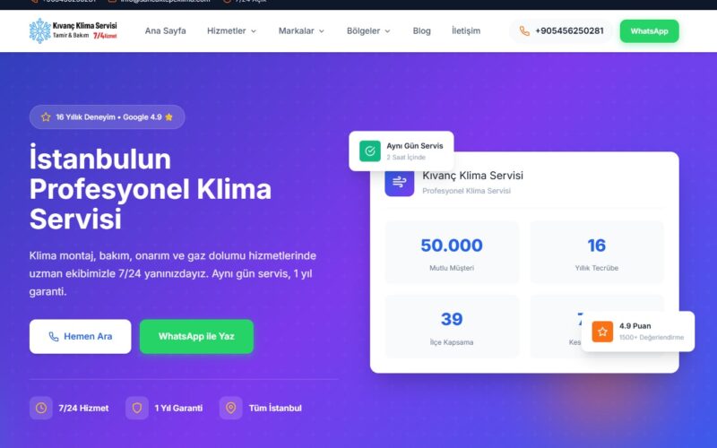 Kıvanç Klima Servisi